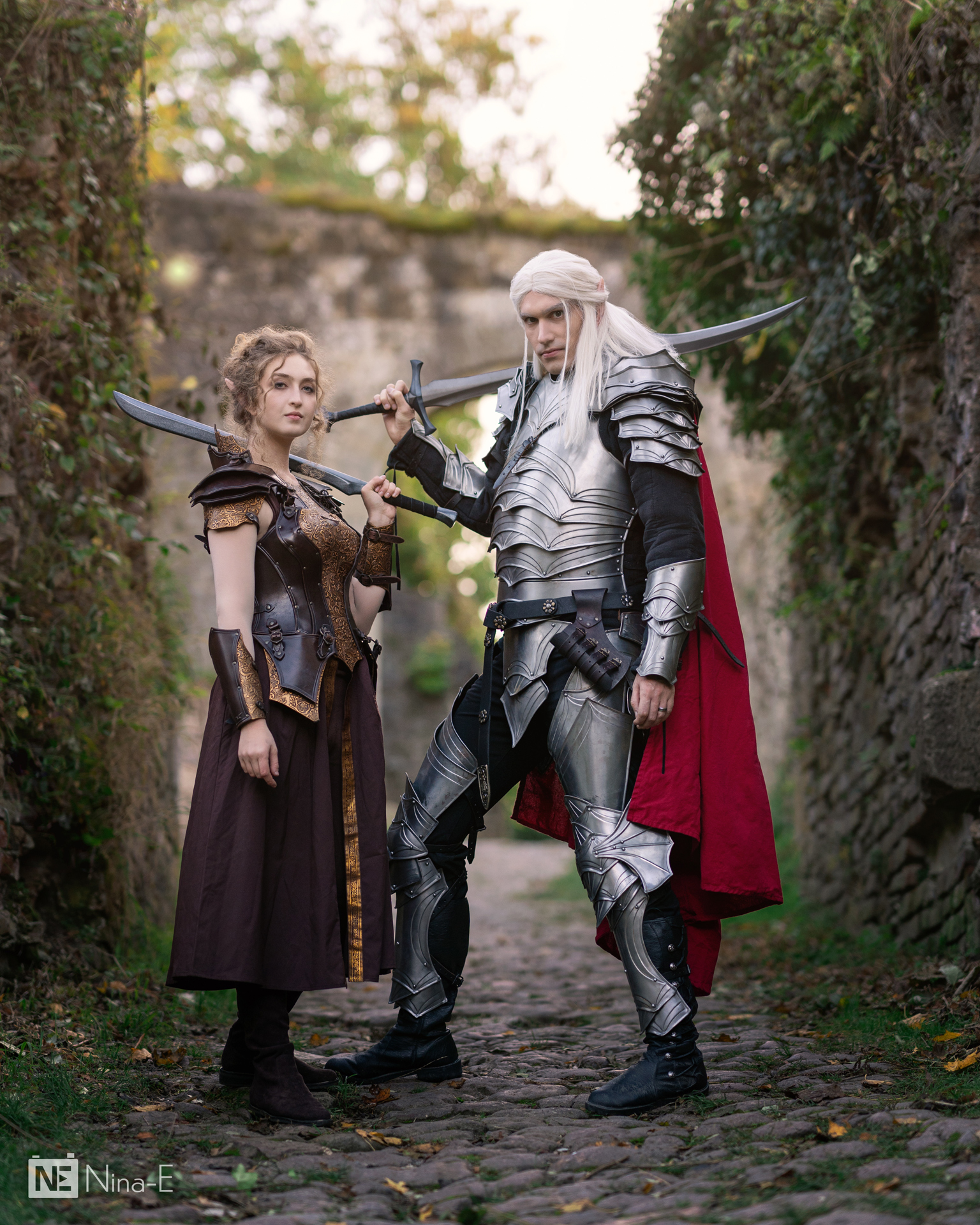 Elven-Kriegerpaar
